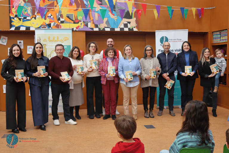 FEGADEM presentou o libro infantil de Os Bolechas sobre a Esclerose Múltiple